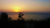 Sonnenuntergang See Genezareth